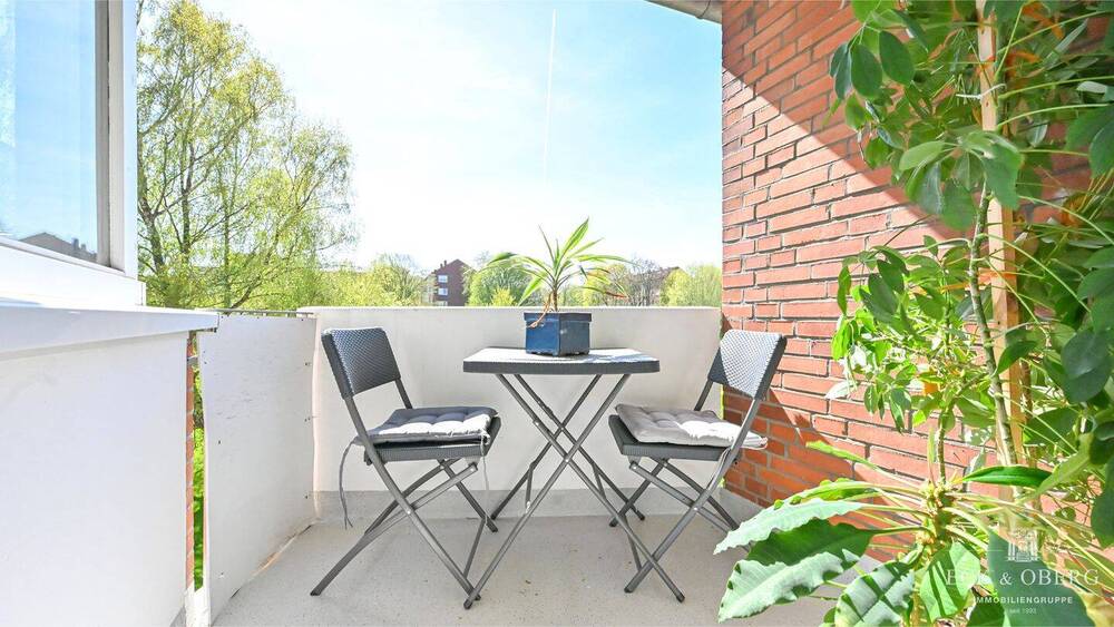Etagenwohnung Kiel Neumühlen-Dietrichsdorf - 2 Zimmer, 46 m&sup2;, 129.500&euro; | Angebot:26904291
