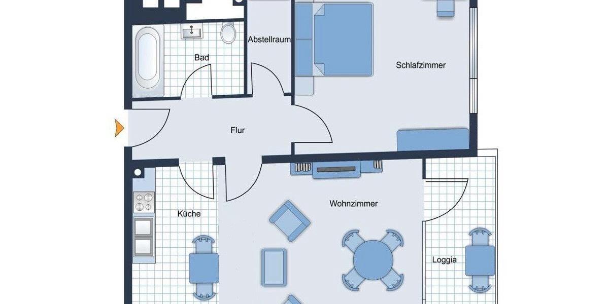2-Zimmerwohnung in Schilksee 2 zimmer