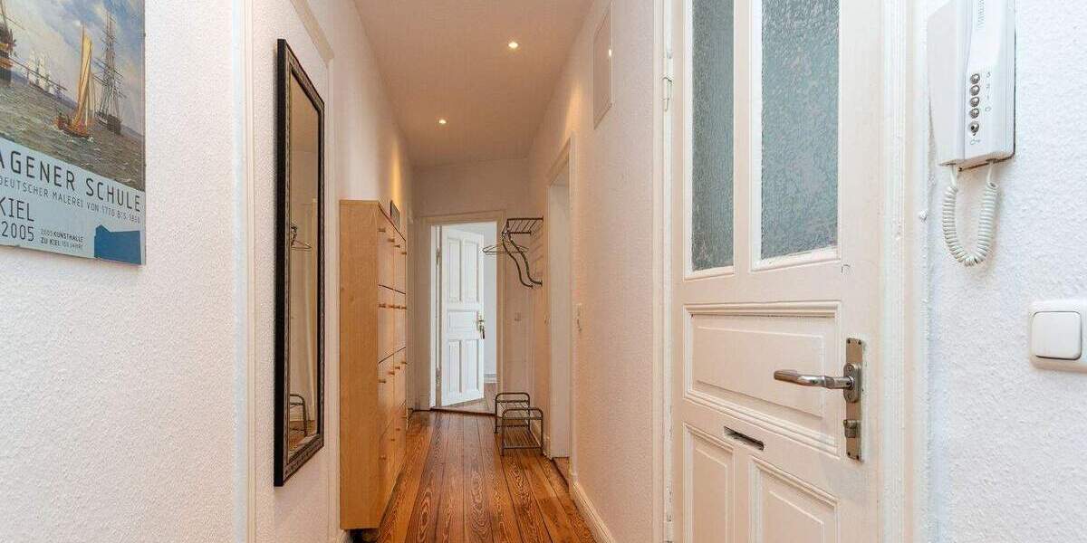 Etagenwohnung Kiel Südfriedhof - 4 Zimmer, 94 m&sup2;, 420.000&euro; | Angebot:25796411