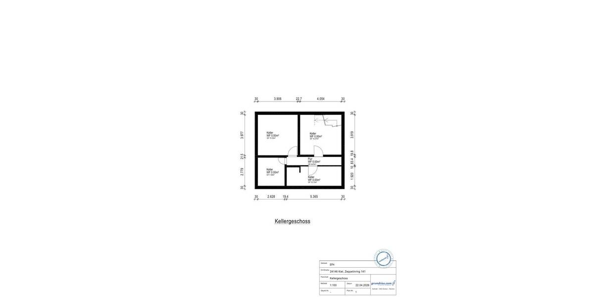 Einfamilienhaus Kiel Elmschenhagen-Süd - 6 Zimmer, 109 m&sup2;, 369.000&euro; | Angebot:25862633