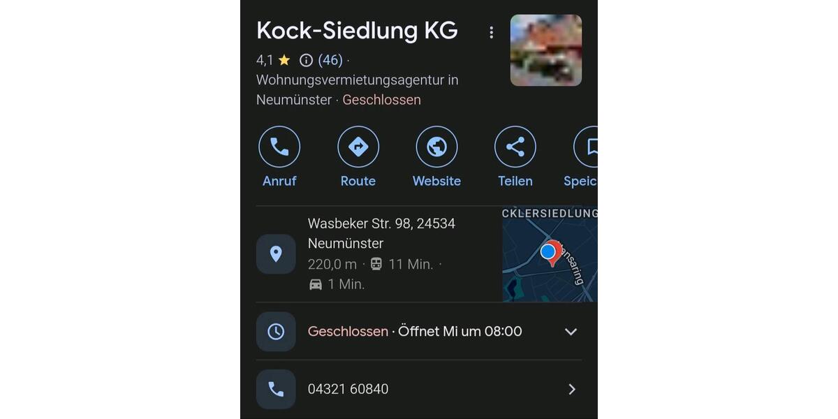 Terrassenwohnung Neumünster - 1 Zimmer, 37 m&sup2;, 242&euro; | Angebot:25310890