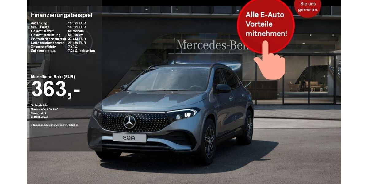 Mercedes-Benz EQA 5.590 km 43.970 &euro; Kiel 24109