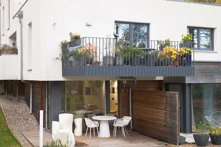 Moderne, hochwertig ausgestattete Wohnung mit Süd-West-Terrasse und Bootsteg 2 zimmer