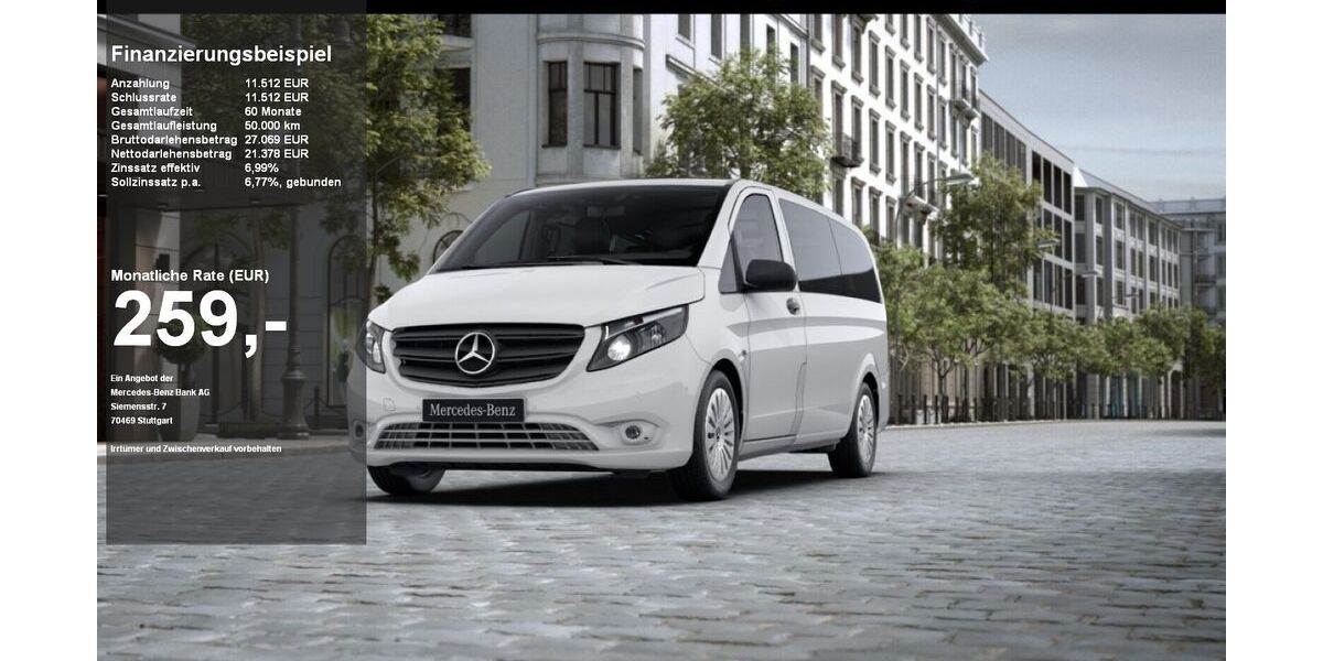 Mercedes-Benz Vito 94.600 km 32.890 &euro; Kiel 24109