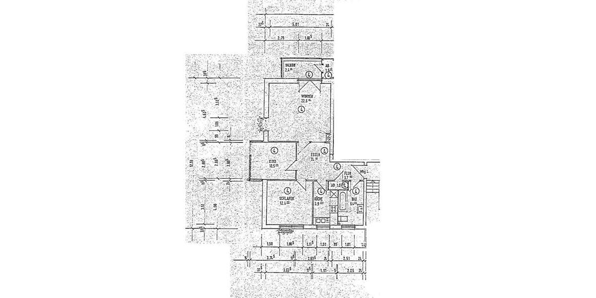 Etagenwohnung Kiel Wellsee - 3 Zimmer, 73 m&sup2;, 235.000&euro; | Angebot:24780952