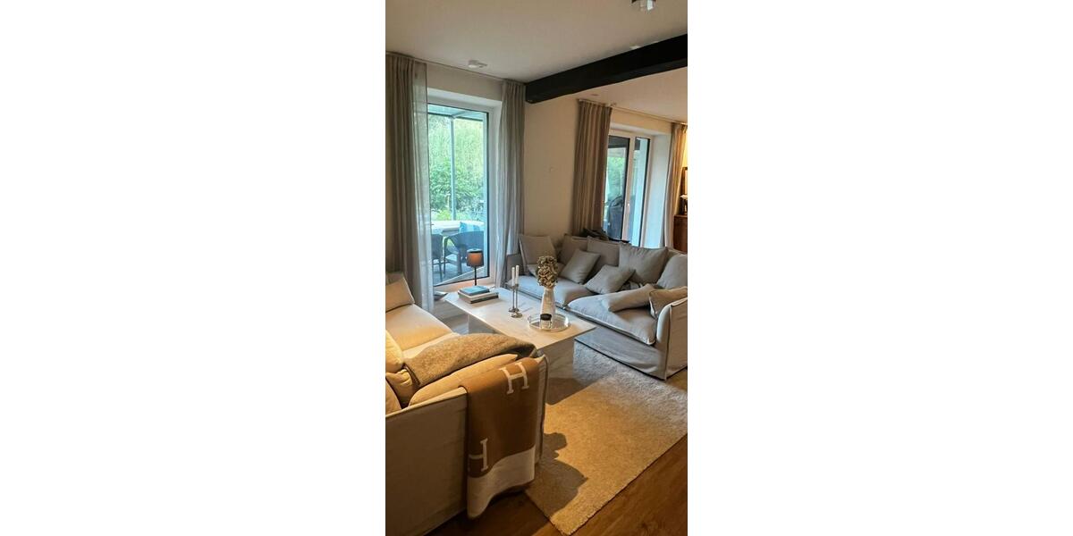 Luxus Souterrainwohnung 122m² mit Terrasse, EBK, Kamin, Garten 2 zimmer