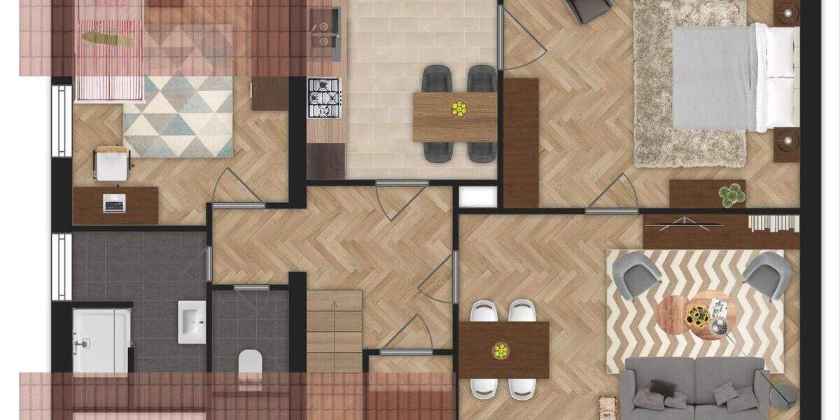 Doppelhaushälfte Kiel Elmschenhagen-Süd - 6 Zimmer, 140 m&sup2;, 310.000&euro; | Angebot:25371558