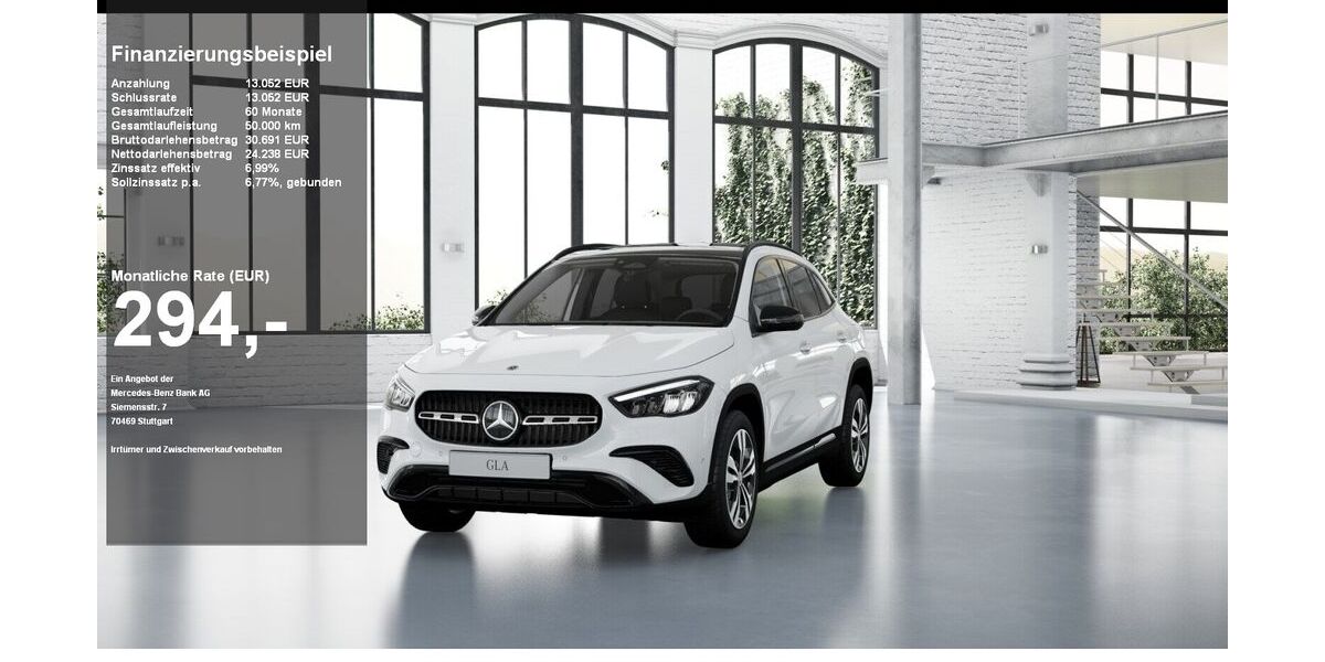 Mercedes-Benz GLA 200 19.319 km 37.290 &euro; Kiel 24109