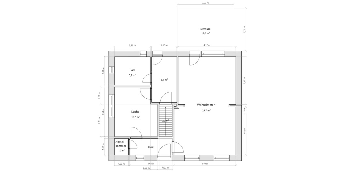 Doppelhaushälfte Neumünster Brachenfeld/Ruthenberg - 3 Zimmer, 91 m&sup2;, 285.000&euro; | Angebot:25306217