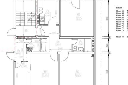 Wohnung Kiel Blücherplatz - 4.5 Zimmer, 92 m&sup2;, 1.600&euro; | Angebot:27636896