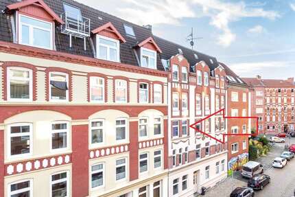 Wohnung Kiel Südfriedhof - 2 Zimmer, 44 m&sup2;, 129.000&euro; | Angebot:26808563