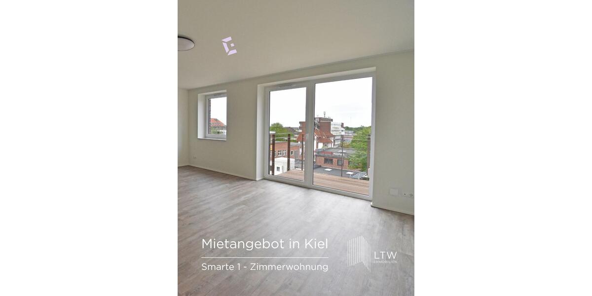 Etagenwohnung Kiel Ravensberg - 1 Zimmer, 35 m&sup2;, 882&euro; | Angebot:26199146