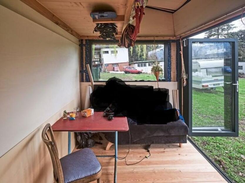 Ökologisches Tech-Tinyhouse auf 3,5t Alu-Fahrgestell