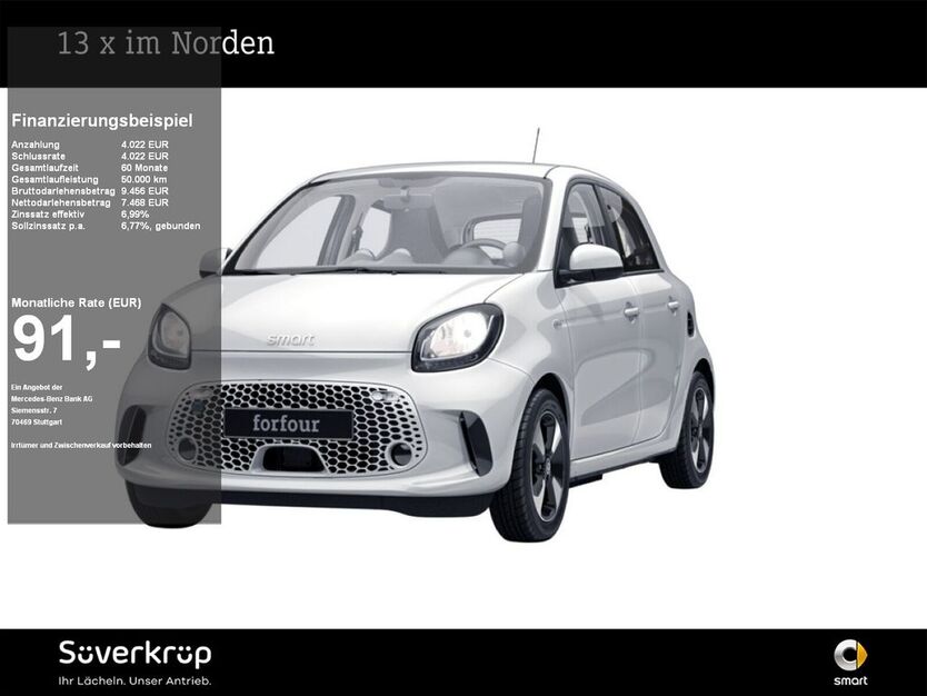Smart ForFour 8.129 km 11.490 € Kiel 24109