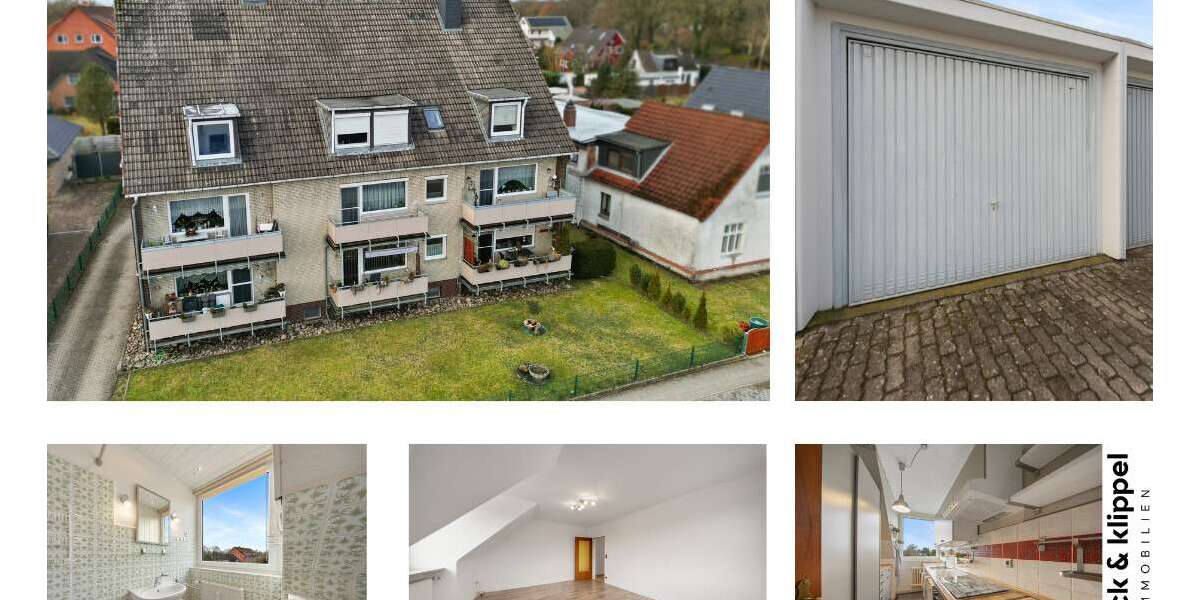 Etagenwohnung Neumünster Böcklersiedlung - 3 Zimmer, 59 m&sup2;, 129.000&euro; | Angebot:25292195