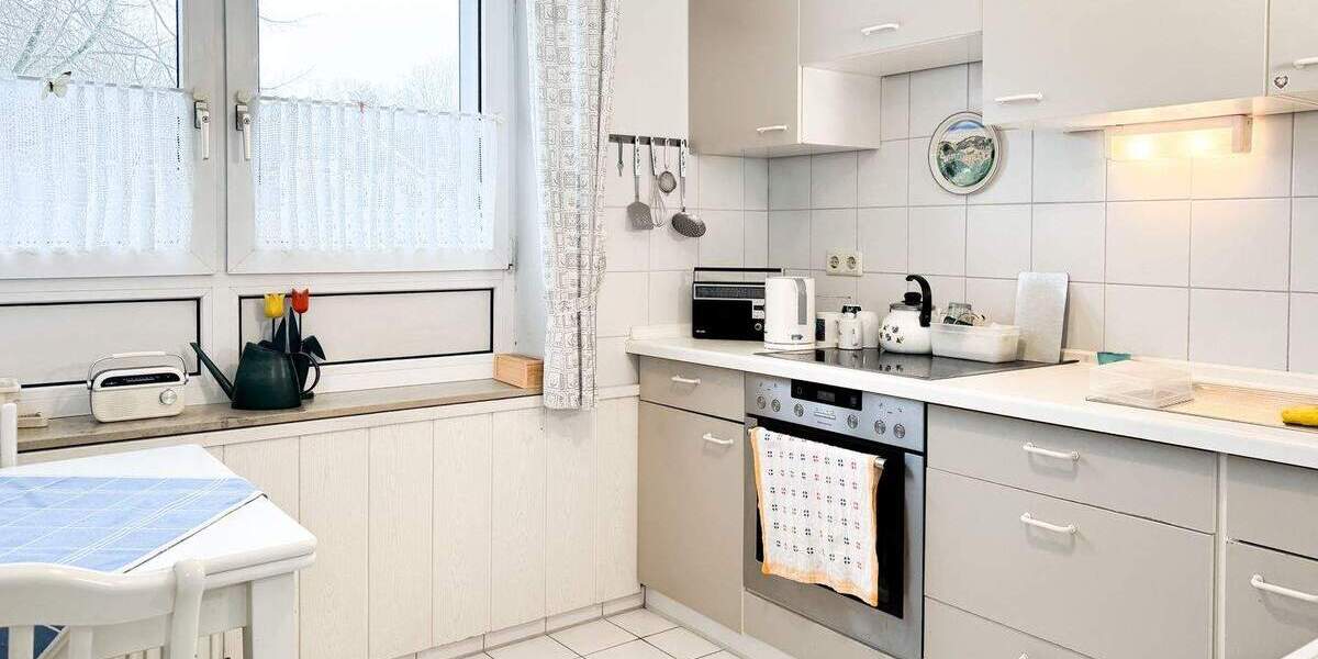 Terrassenwohnung Kiel Neumühlen-Dietrichsdorf - 2 Zimmer, 65 m&sup2;, 195.000&euro; | Angebot:25276465