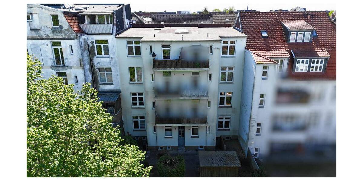 Etagenwohnung Neumünster Innenstadt - 2 Zimmer, 57 m&sup2;, 89.000&euro; | Angebot:26572693