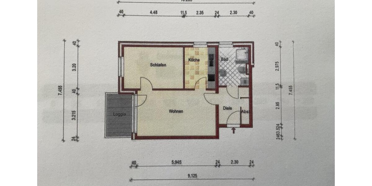 Etagenwohnung Schwentinental - 2 Zimmer, 60 m&sup2;, 198.000&euro; | Angebot:27096240