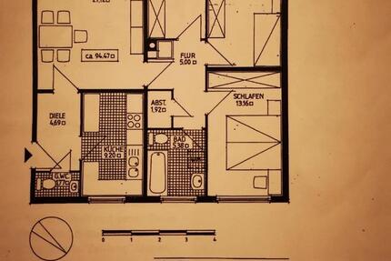 4 Zimmer Wohnung zu vermieten 2X WC Stellplatz Balkon 4 zimmer