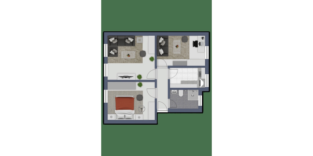 Etagenwohnung Kiel Neumühlen-Dietrichsdorf - 3 Zimmer, 56 m&sup2;, 589&euro; | Angebot:26826661
