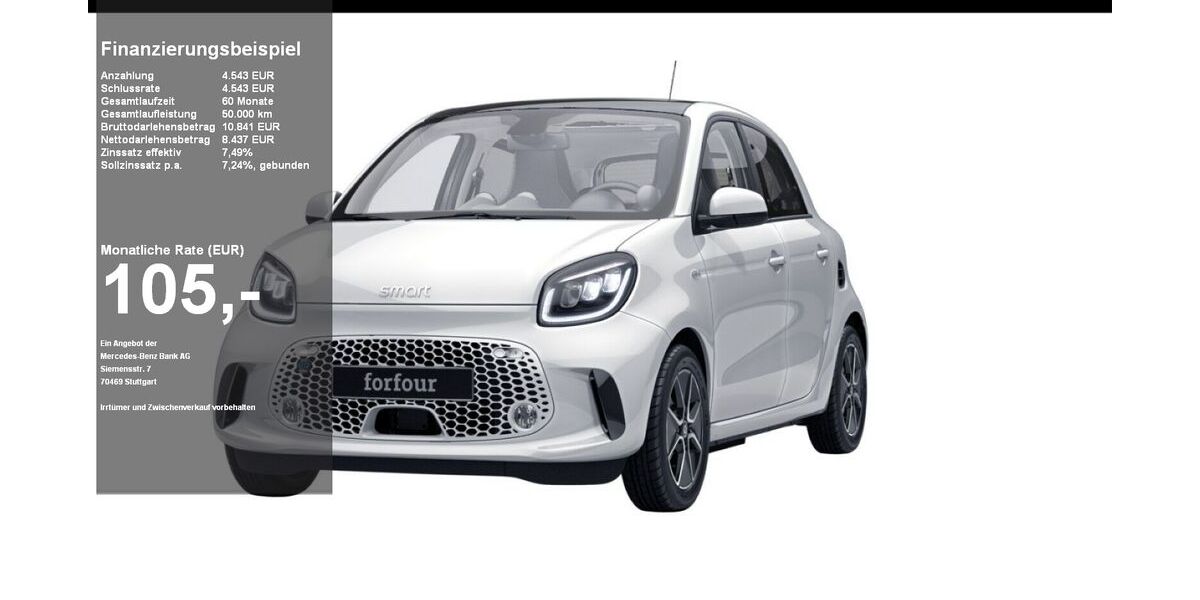 Smart ForFour 18.487 km 12.980 &euro; Kiel 24109