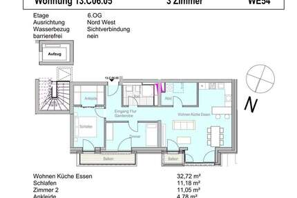 Wohnung zum Kaufen in Kiel 445.000 € 82.45 m² 3 zimmer
